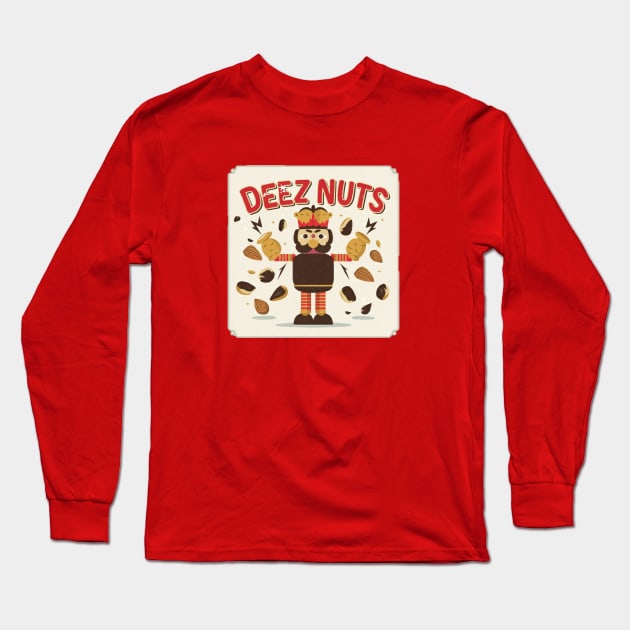 Deez Nutz Long Sleeve T-Shirt by Aldrvnd